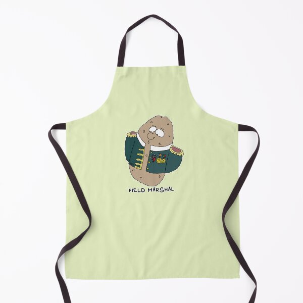 Item preview, Field Marshal Potato Sticker | Funny Military History Vegetable Pun designed and sold by MyxaART.