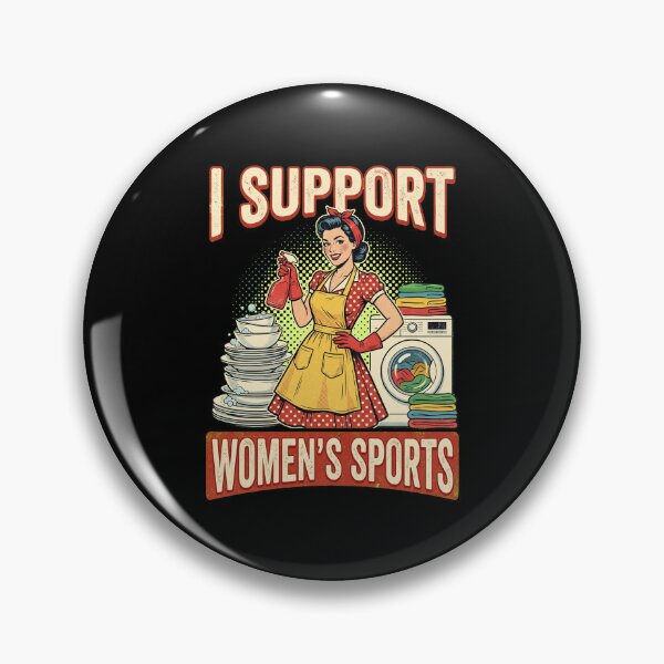 Item preview, I Support Women's Sports Housework Humor designed and sold by dudelinart.