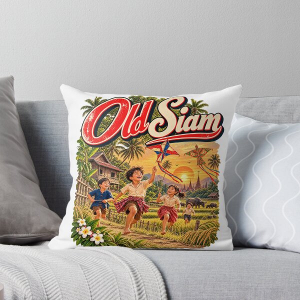 Item preview, Old Siam Thai Kite Flying – Nostalgic Village Childhood designed and sold by Pali's shop.