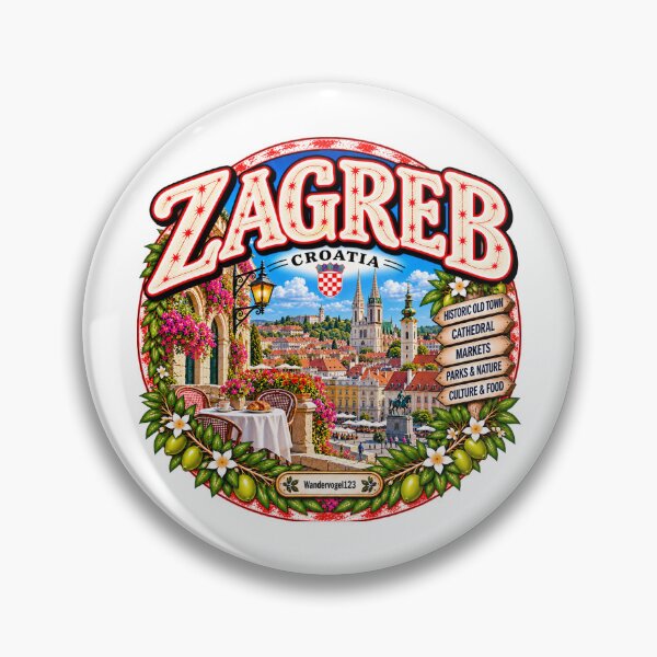 Artikelvorschau, Zagreb Kroatien – Historische Altstadt Kathedrale & Kultur entworfen und verkauft von Wandervogel123.
