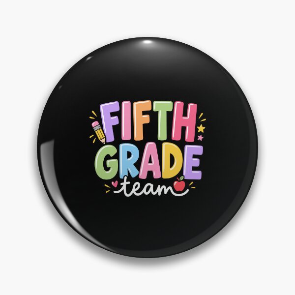 Item preview, Fifth Grade Team Colorful Back to School Classroom Design designed and sold by stmpdwrld.