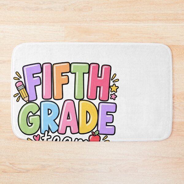 Artikelvorschau, Fifth Grade Team Colorful Back to School Classroom Design entworfen und verkauft von stmpdwrld.