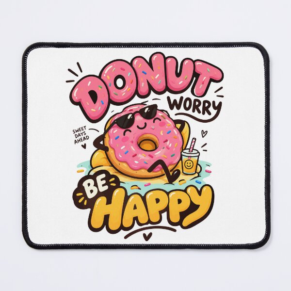 Item preview, Donut Worry. Be Happy. designed and sold by People Tee.