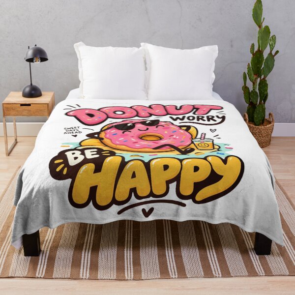 Item preview, Donut Worry. Be Happy. designed and sold by People Tee.