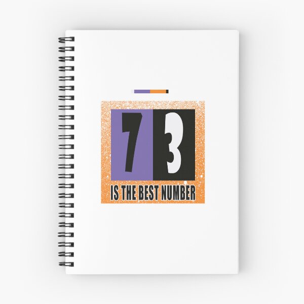 Item preview, 73, seventy-three, favourite number 73, best number designed and sold by bettercolors.