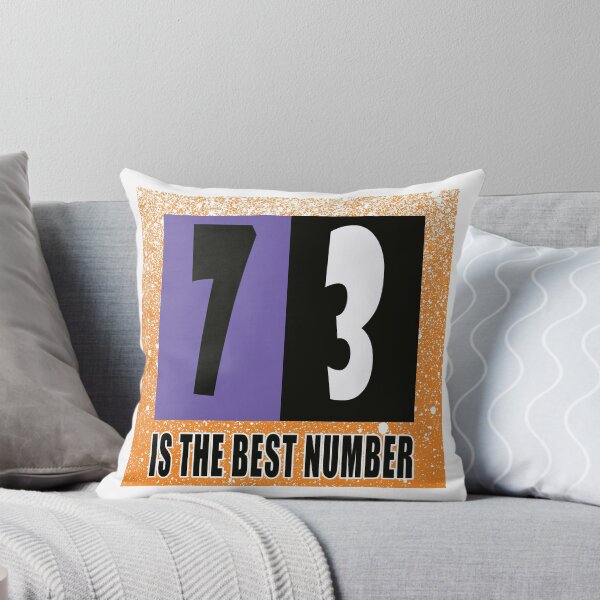 Item preview, 73, seventy-three, favourite number 73, best number designed and sold by bettercolors.