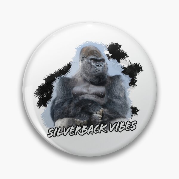 Item preview, Silverback Gorilla Vibes designed and sold by rawshutterbug.