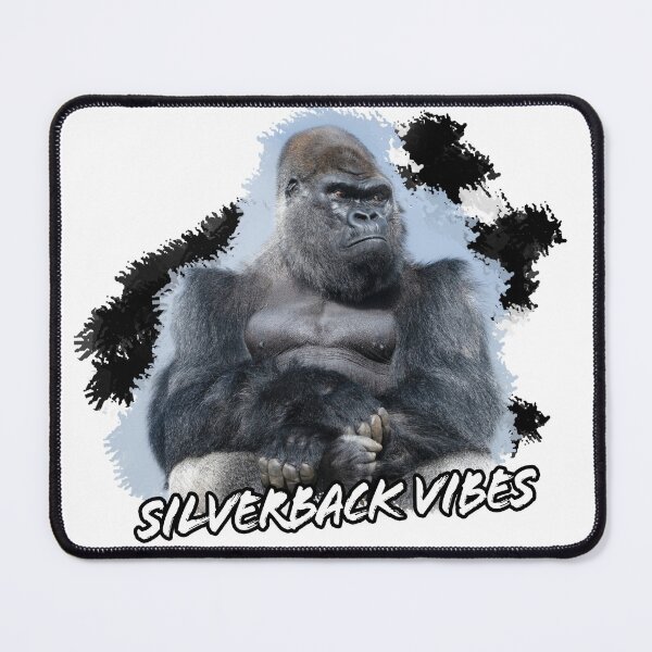Item preview, Silverback Gorilla Vibes designed and sold by rawshutterbug.