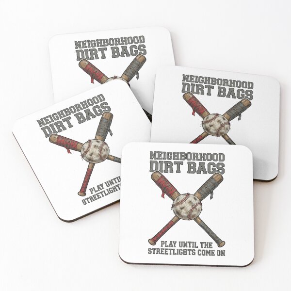 Item preview, Neighborhood Dirt Bags Play Until the Streetlights Come On — Retro Baseball Shirt, Baseball Dad Gift designed and sold by Luminari Creations.