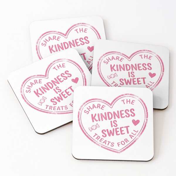 Item preview, Kindness Is Sweet Share The Treats Stamp designed and sold by Stamped_Style.