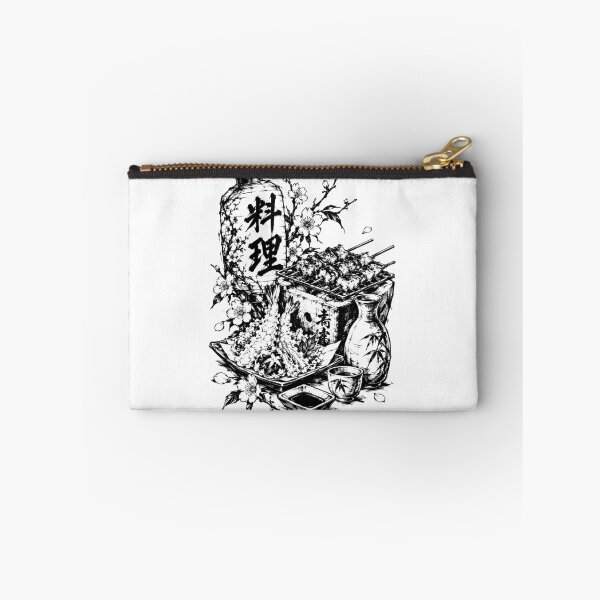 Item preview, Ink-Bold Japanese Cuisine Still Life designed and sold by bapupa.