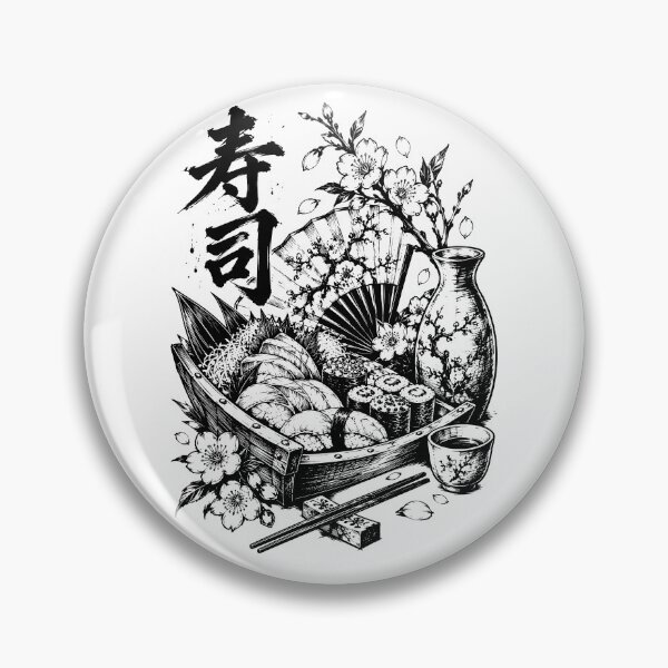 Item preview, Japanese Cuisine Sushi Boat Still Life designed and sold by bapupa.