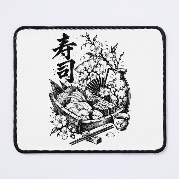 Item preview, Japanese Cuisine Sushi Boat Still Life designed and sold by bapupa.