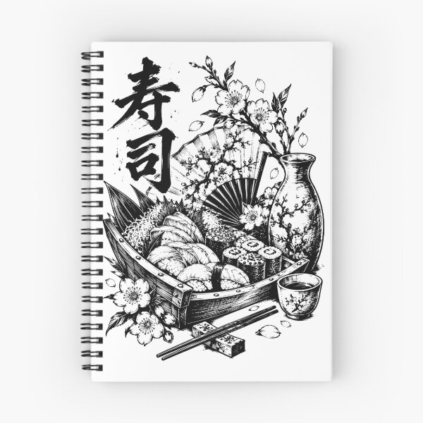 Item preview, Japanese Cuisine Sushi Boat Still Life designed and sold by bapupa.