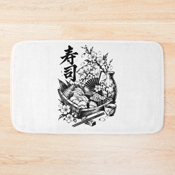 Item preview, Japanese Cuisine Sushi Boat Still Life designed and sold by bapupa.
