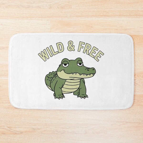 Item preview, Wild & Free Crocodile designed and sold by The best online style shop.