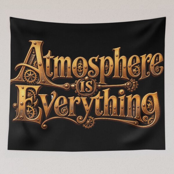 Item preview, Atmosphere is everything.(Steampunk Version) designed and sold by MaxDreamsArt.