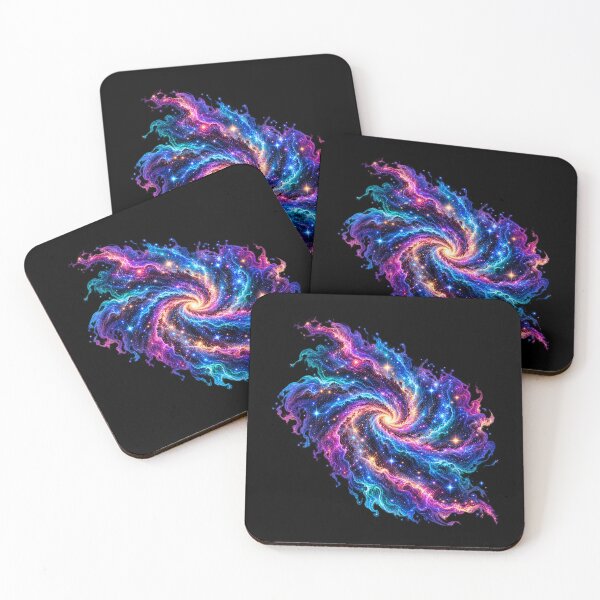 Item preview, Prismatic Spiral Galaxy – Luminous Cosmic Nebula designed and sold by TroviTutto.
