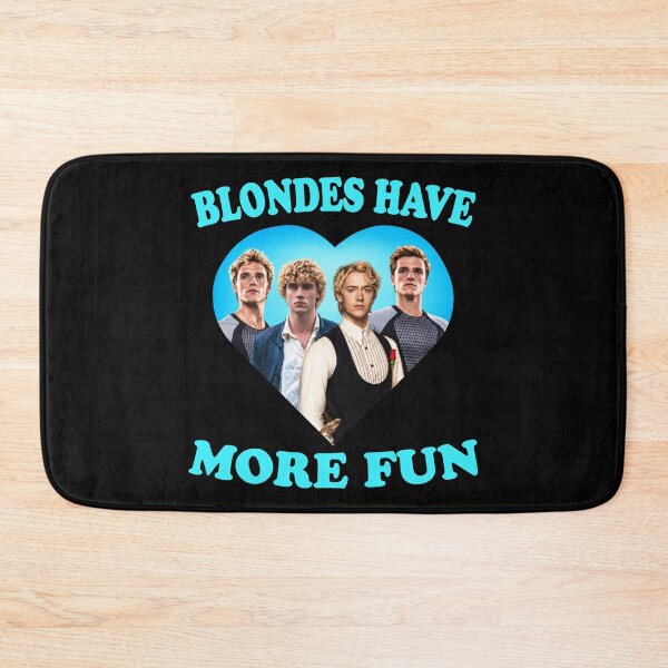 Item preview, Blondes Have More Fun The Hunger Games Peeta Mellark Coriolanus Snow Finnick Odair Haymitch Graphic designed and sold by dexlawpie.