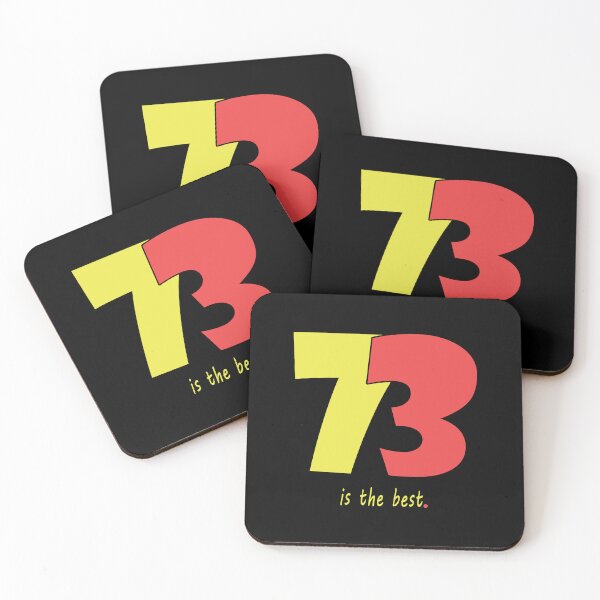 Item preview, 73, seventy-three, favourite number 73, best number designed and sold by bettercolors.