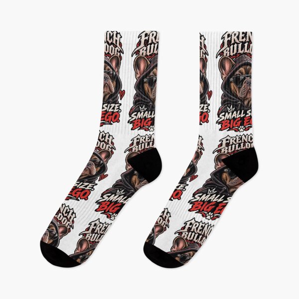 Item preview, French Bulldog Small Size Big Ego Cool Dog designed and sold by CrazySzoopWorld.