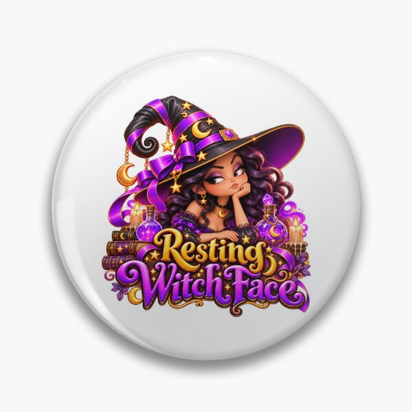 Item preview, Resting Witch Face!  designed and sold by The Cutting Room.