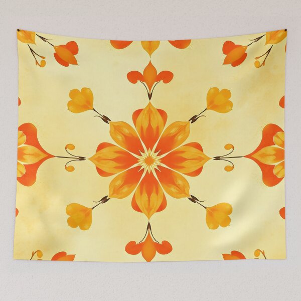 Item preview, Orange Flower  designed and sold by GraphicsClub.