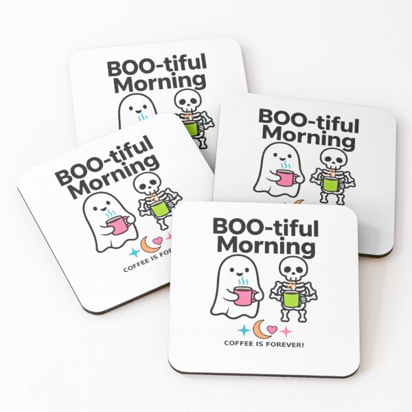 Item preview, BOO-tiful Morning! ?☕️ Coffee is Forever! designed and sold by Csaba1983.