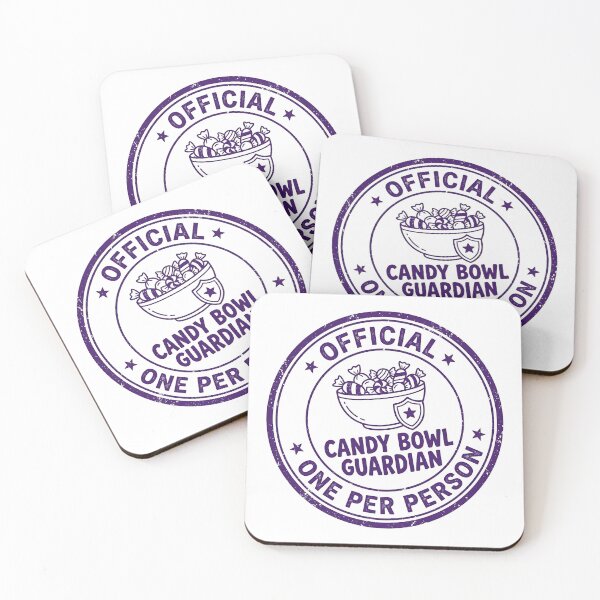 Item preview, Candy Bowl Guardian One Per Person Stamp designed and sold by Stamped_Style.