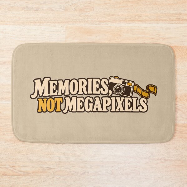 Item preview, Memories, Not Megapixels – Film Photography Design designed and sold by VioVibe.