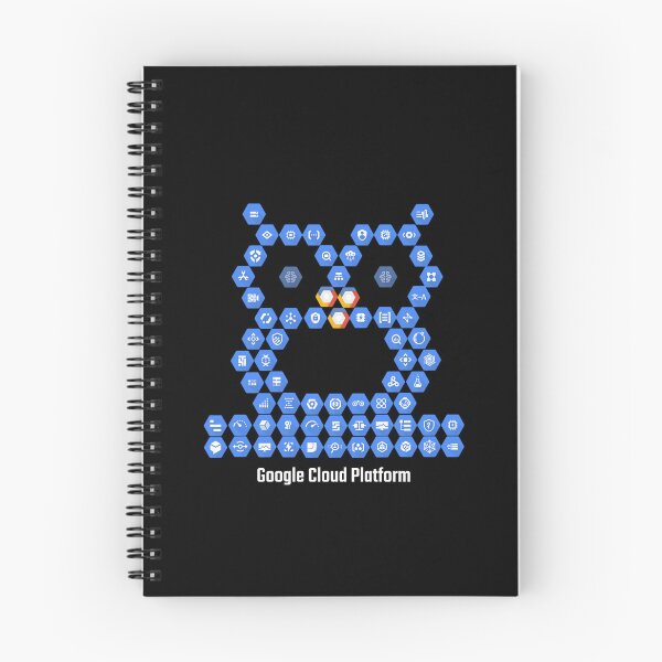 Item preview, Google Cloud Platform Elements Owl - On Black designed and sold by clubtee.