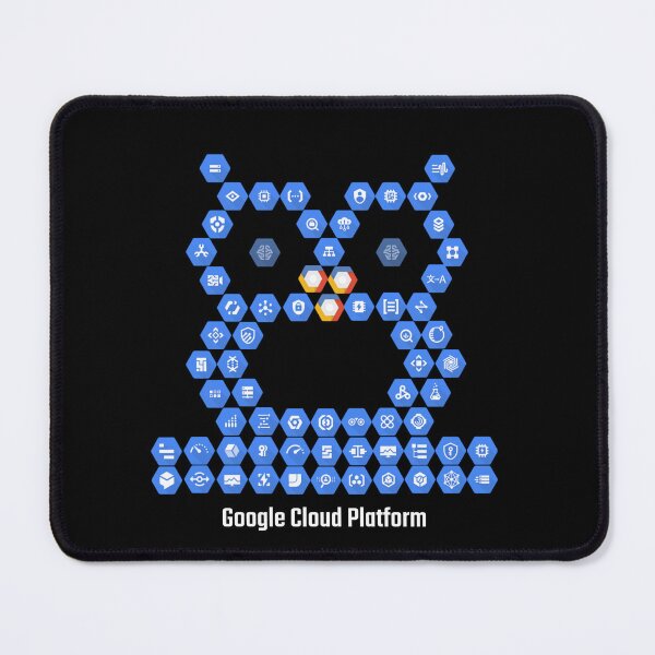 Item preview, Google Cloud Platform Elements Owl - On Black designed and sold by clubtee.