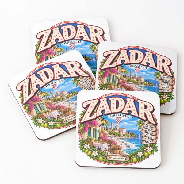 Item preview, Zadar Croatia – Historic Old Town, Sea Organ & Adriatic Coast designed and sold by Wandervogel123.