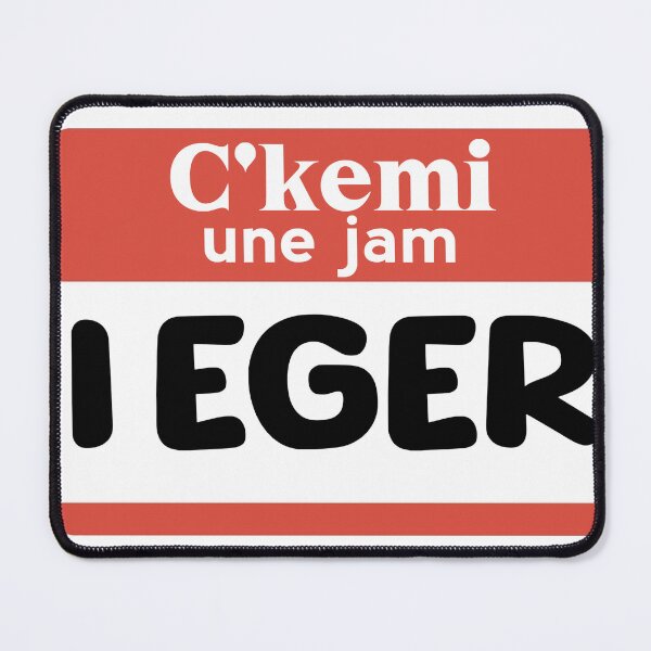 Item preview, C'kemi une jam i eger Funny Albanian Quote designed and sold by StickytimeAl.