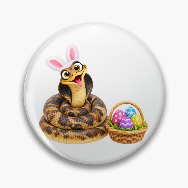 Artikelvorschau, Fröhliche Ostern mit Königskobra entworfen und verkauft von Sillytoe.
