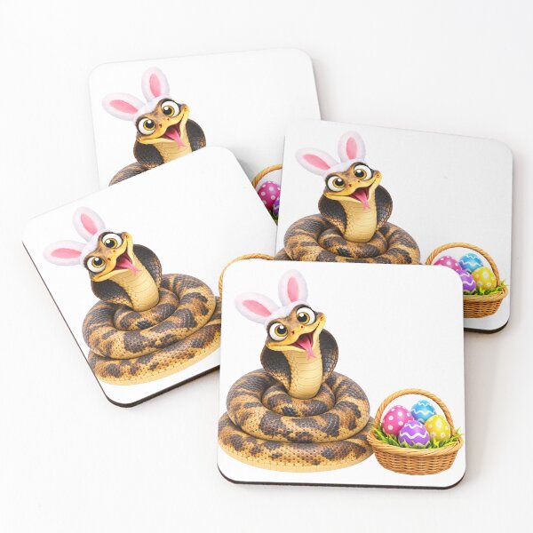Item preview, Cheerful King Cobra Easter designed and sold by Sillytoe.