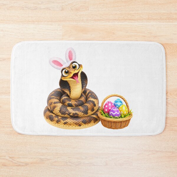 Item preview, Cheerful King Cobra Easter designed and sold by Sillytoe.