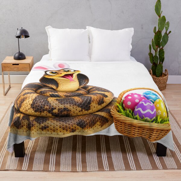 Item preview, Cheerful King Cobra Easter designed and sold by Sillytoe.