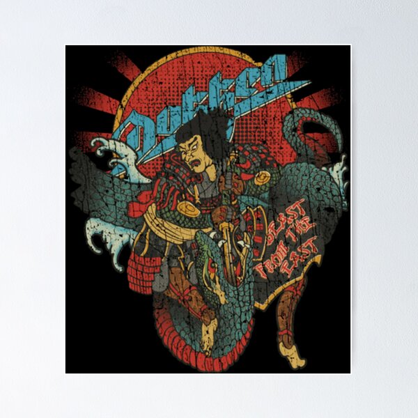 Item preview, Dokken Beast From The East Vintage Japanese Warrior Graphic designed and sold by Fibi-studio.