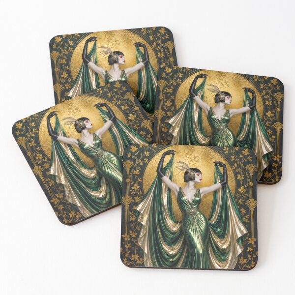 Item preview, Art Deco Glamour 004 designed and sold by Andy Gambino Art.