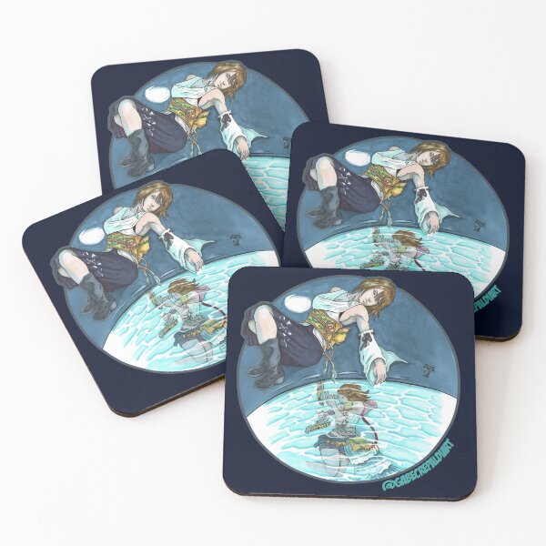 Item preview, FFX Yuna's Fan Art designed and sold by GabeCrepaldiArt.