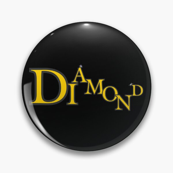 Item preview, Diamond Gold Typography Elegant Luxury Lettering designed and sold by Detroja Typography.