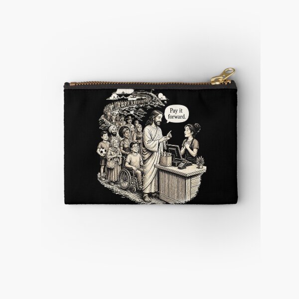 Item preview, Jesus Says Pay It Forward – Funny Christian Kindness Design designed and sold by DoNotBeAfraid.