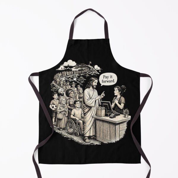 Item preview, Jesus Says Pay It Forward – Funny Christian Kindness Design designed and sold by DoNotBeAfraid.
