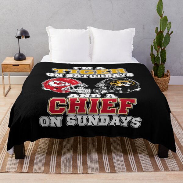 Item preview, Tiger Saturdays Football Sundays Graphic designed and sold by ToonEra.
