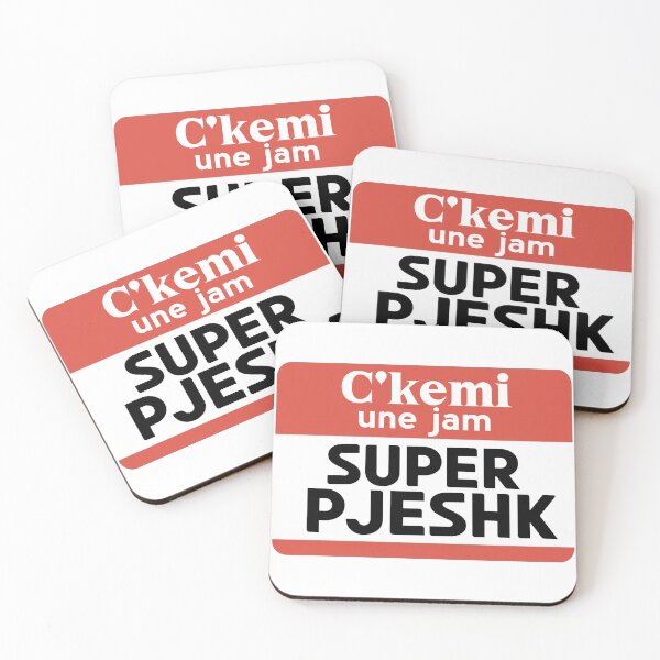 Artikelvorschau, C'kemi une jam super pjeshk Funny Albanian Quote entworfen und verkauft von StickytimeAl.