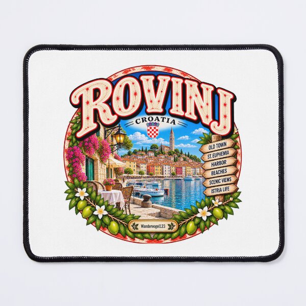 Item preview, Rovinj Croatia – Historic Old Town, Harbor & Adriatic Coast designed and sold by Wandervogel123.