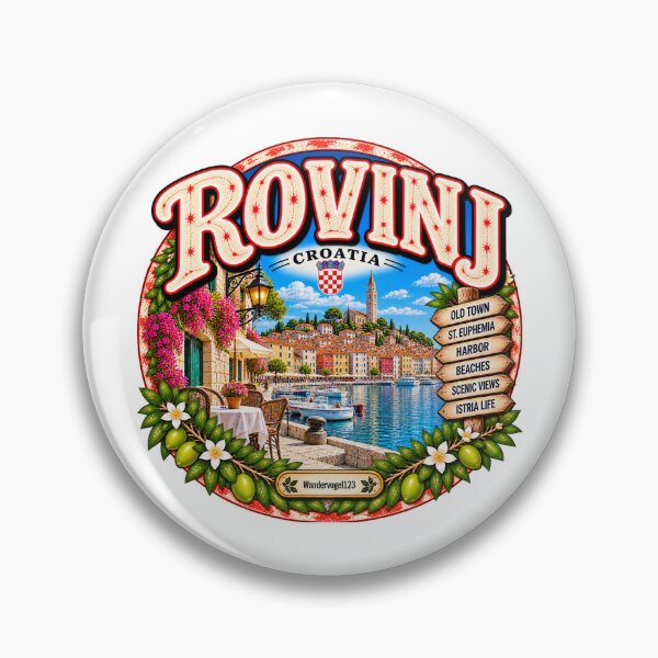 Item preview, Rovinj Croatia – Historic Old Town, Harbor & Adriatic Coast designed and sold by Wandervogel123.
