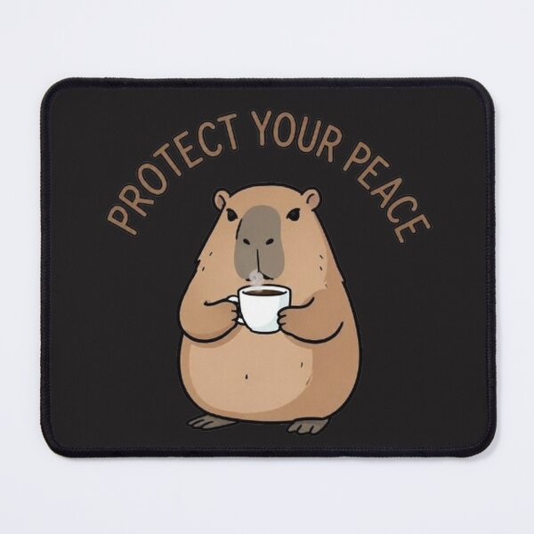 Item preview, Protect Your Peace - Capybara designed and sold by The best online style shop.