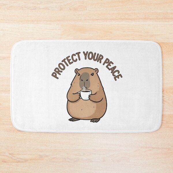 Item preview, Protect Your Peace - Capybara designed and sold by The best online style shop.